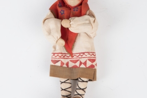 DOLL, ONE OF TWO