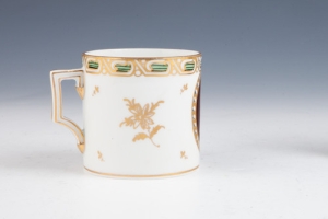 CUP FROM A TEA SERVICE, ONE OF TWO