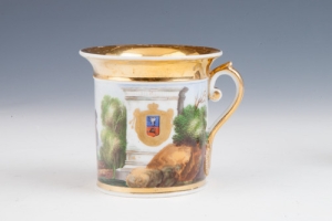 CUP FROM A TEA AND COFFEE SERVICE, ONE OF SIX