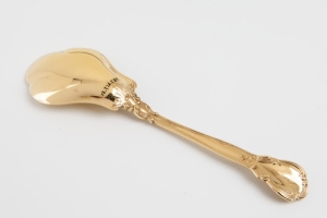 SERVING SALAD SPOON FROM THE HILLWOOD SERVICE (ONE OF FOUR)
