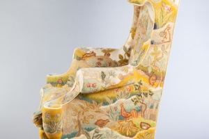 WING ARMCHAIR, ONE OF TWO