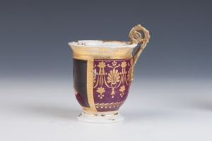 CUP WITH PORTRAIT OF GRAND DUCHESS ELENA PAVLOVNA