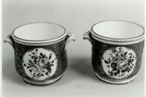 SMALL POT (SEAU Ã  VERRE), ONE OF TWO