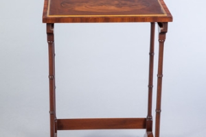 SMALL TABLE FROM A SET OF FOUR NESTING TABLES