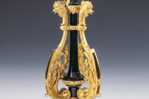 CANDLESTICK, ONE OF TWO