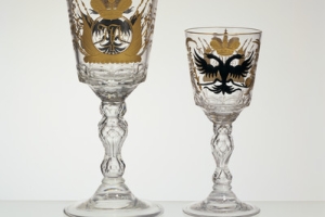 GOBLET FROM THE SERVICE FOR THE CELEBRATION OF THE ROMANOV TERCENTENARY, ONE OF TWO