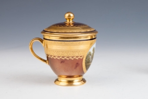 CUP FROM A TEA AND COFFEE SERVICE, ONE OF TWO