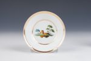 SAUCER WITH COUNTRY LANDSCAPE
