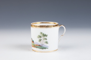 CUP WITH COUNTRY LANDSCAPE