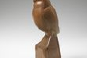 FIGURINE OF A BIRD, ONE OF TWO