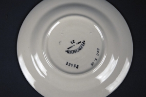 PLATE FROM THE FRANCISCAN IVY SERVICE