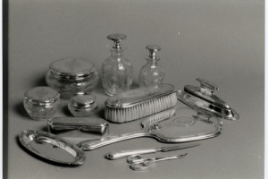 Dressing Table Set, Cream Jar