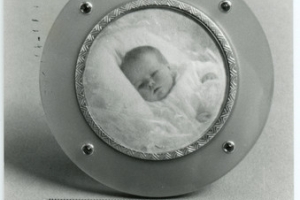 MINIATURE OF NEDENIA HUTTON AS A BABY