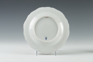 PLATE WITH RUSSIAN IMPERIAL ORDERS, ONE OF 12