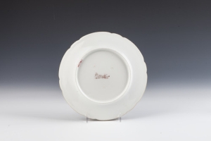 DESSERT PLATE FROM A SERVICE WITH MONOGRAMS OF GRAND DUKE SERGE AND ELIZABETH, ONE OF 19
