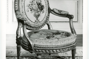 ARMCHAIR FROM A SUITE, ONE OF 12