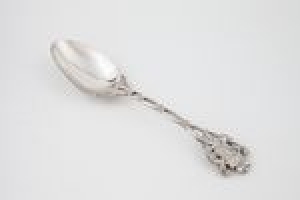 TABLE SPOON FROM THE YUSUPOV BYZANTINE SERVICE, ONE OF SEVEN