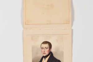 COUNT EUGEN OR THEODOR REVENTLOW FROM THE MIDDLETON WATERCOLOR ALBUM