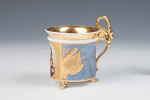 CUP WITH MINIATURE OF ALEXANDER I