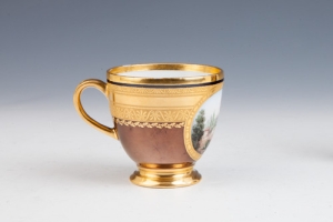 CUP FROM TEA AND COFFEE SERVICE, ONE OF TWO