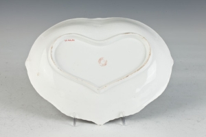 HEART-SHAPED DISH FROM A DINNER SERVICE