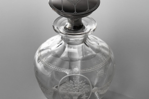 BOTTLE FROM A DRESSING TABLE SET