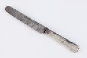 KNIFE FROM THE YUSUPOV BYZANTINE SERVICE, ONE OF TWELVE