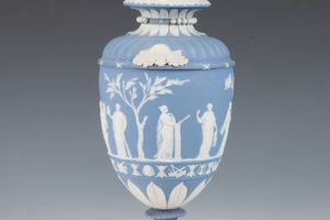Vase, one of two