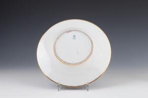 SOUP PLATE FROM THE CAMEO SERVICE, ONE OF SEVEN (LATER ADDITION)