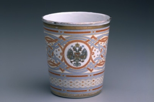 COMMEMORATIVE CUP FROM THE CORONATION OF NICHOLAS II