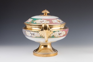 TUREEN WITH LID, ONE OF TWO