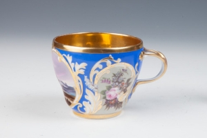 CUP WITH LANDSCAPE SCENE