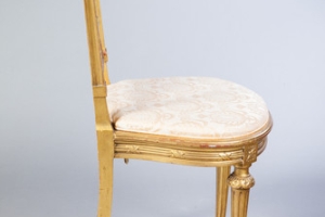 CHAIR, ONE OF TWO