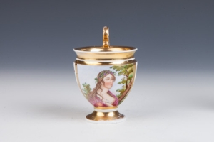 CUP WITH BUST OF CERES