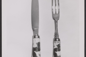 FORK FROM THE ORDER OF ST. ALEXANDER NEVSKII SERVICE, ONE OF 10
