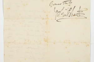 LETTER TO ALFRED CROWQUILL