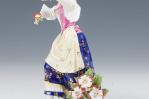 Statuette of a Woman, one of two