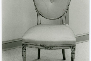 CHAIR, ONE OF TWO