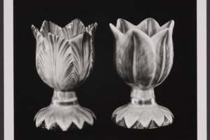 TULIP CUP, ONE OF TWO