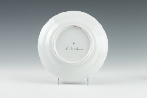 PLATE FROM THE CABINET SERVICE, ONE OF FOUR