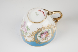 CUP FROM A TEA SERVICE, ONE OF SIX