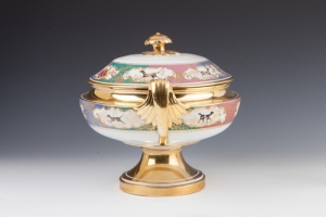 TUREEN WITH LID, ONE OF TWO