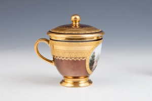 CUP FROM TEA AND COFFEE SERVICE, ONE OF TWO