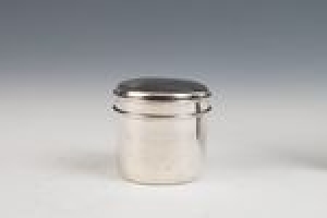 SILVER JAR FROM CHEST
