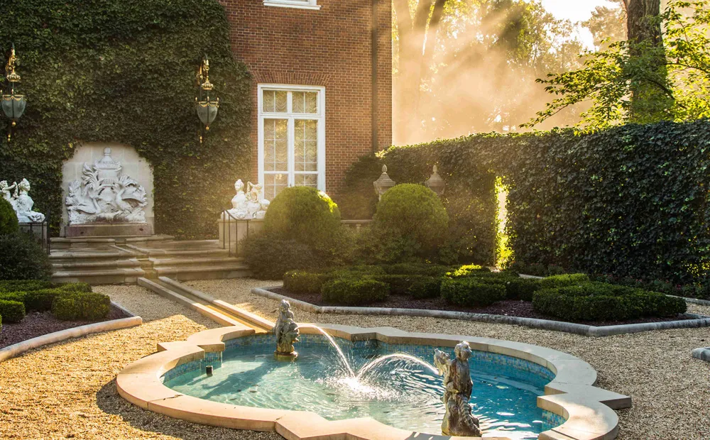 French parterre at Hillwood